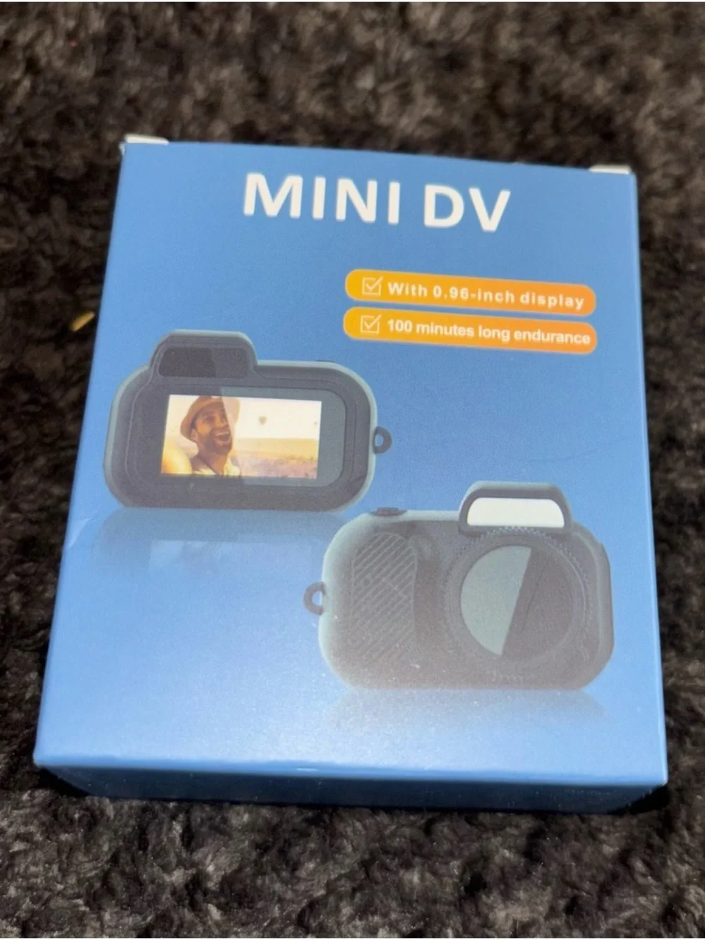 Mini DV Digital Camera - Black - Compact Action Camera